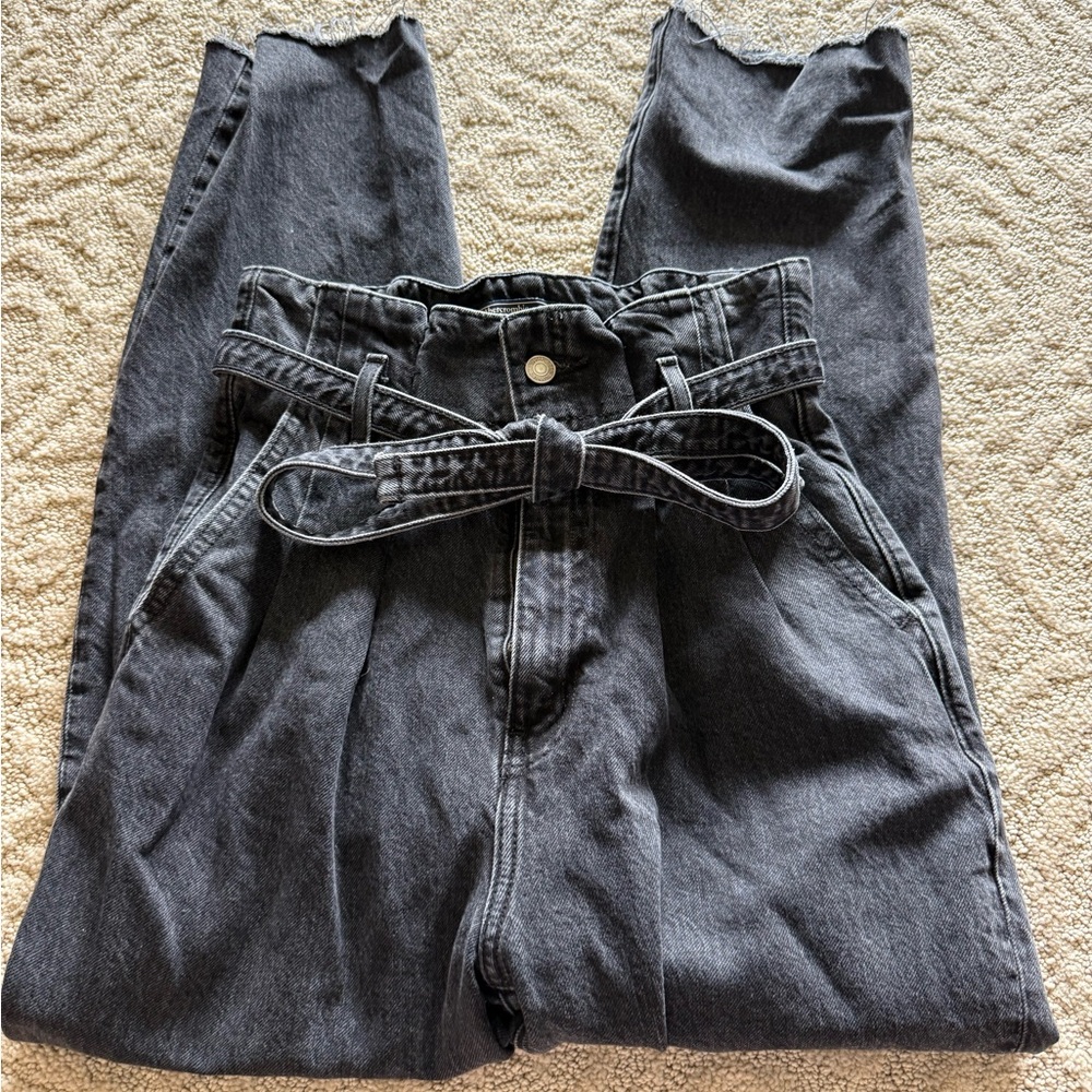 A&F Black Denim Jeans